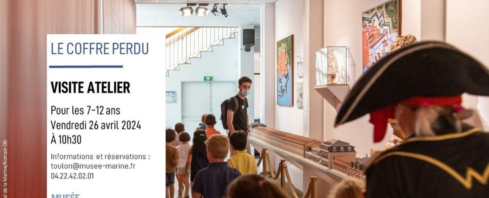 Visite-atelier Le coffre perdu_Musée national de la Marine-avril 2024