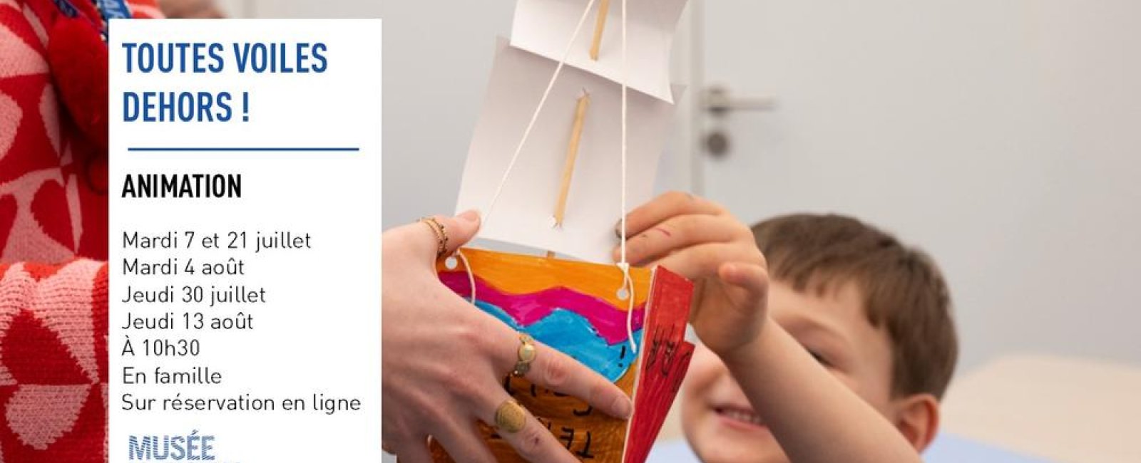 Jeune public - Atelier famille "Toutes voiles dehors !"_Toulon
