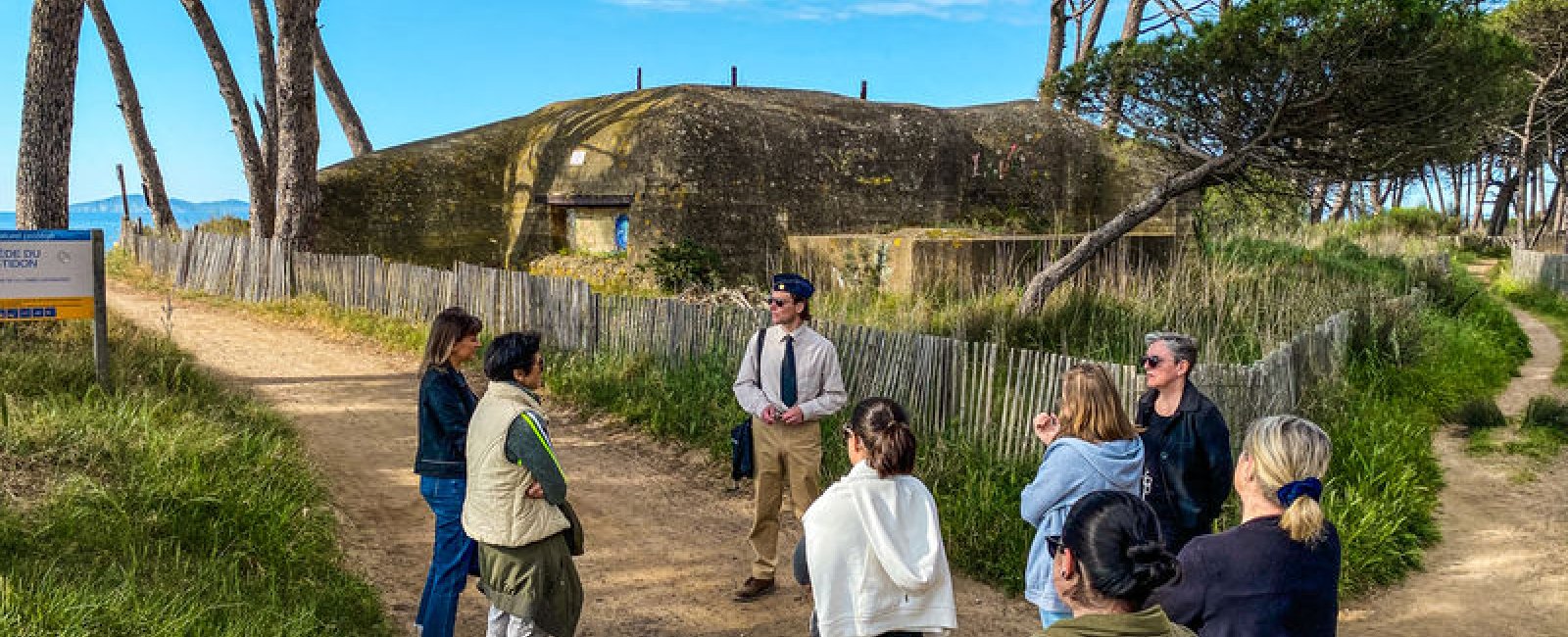 Visite guidée avec Cyril Barthelemy, guide conférencier à La Londe les Maures