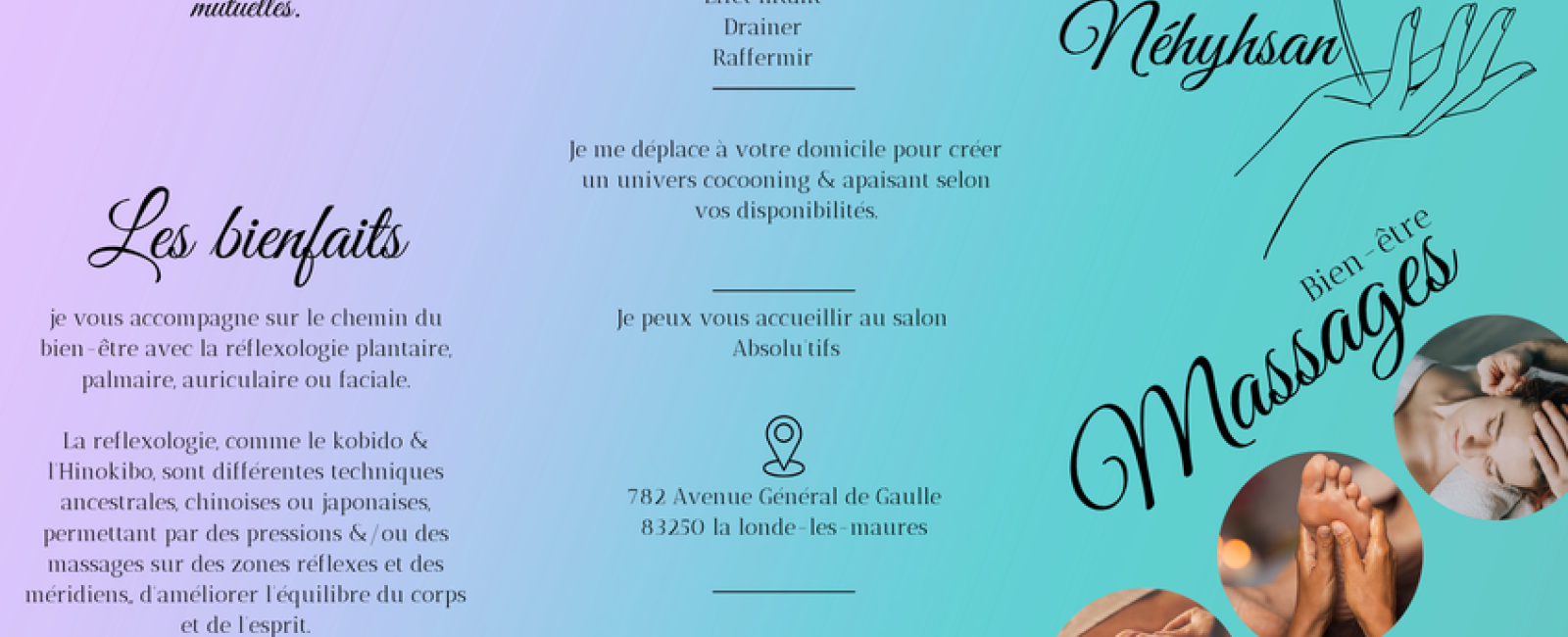NEHYHSAN Réflexologie et Massages bien-être