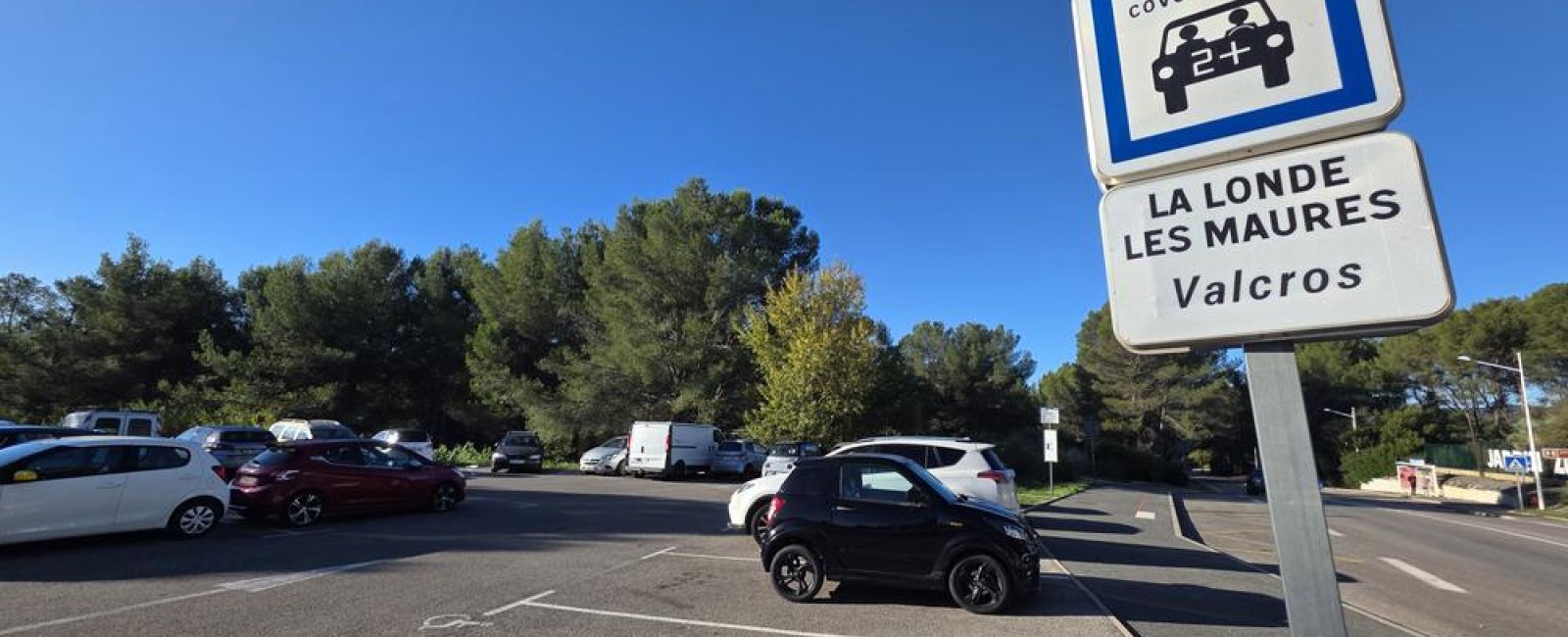 Les parkings de Méditerranée Porte des Maures
