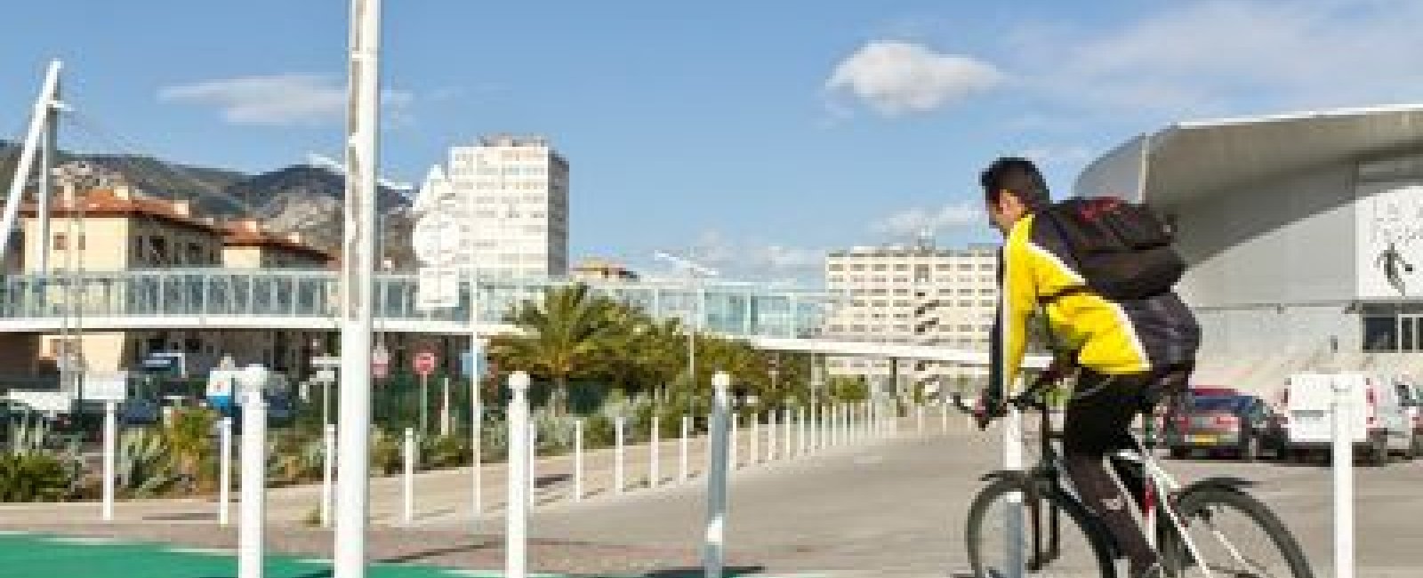 Piste Cyclable Palais des Sports Toulon