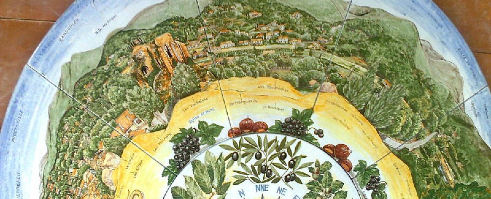 Les tables d'orientation en Méditerranée porte des Maures