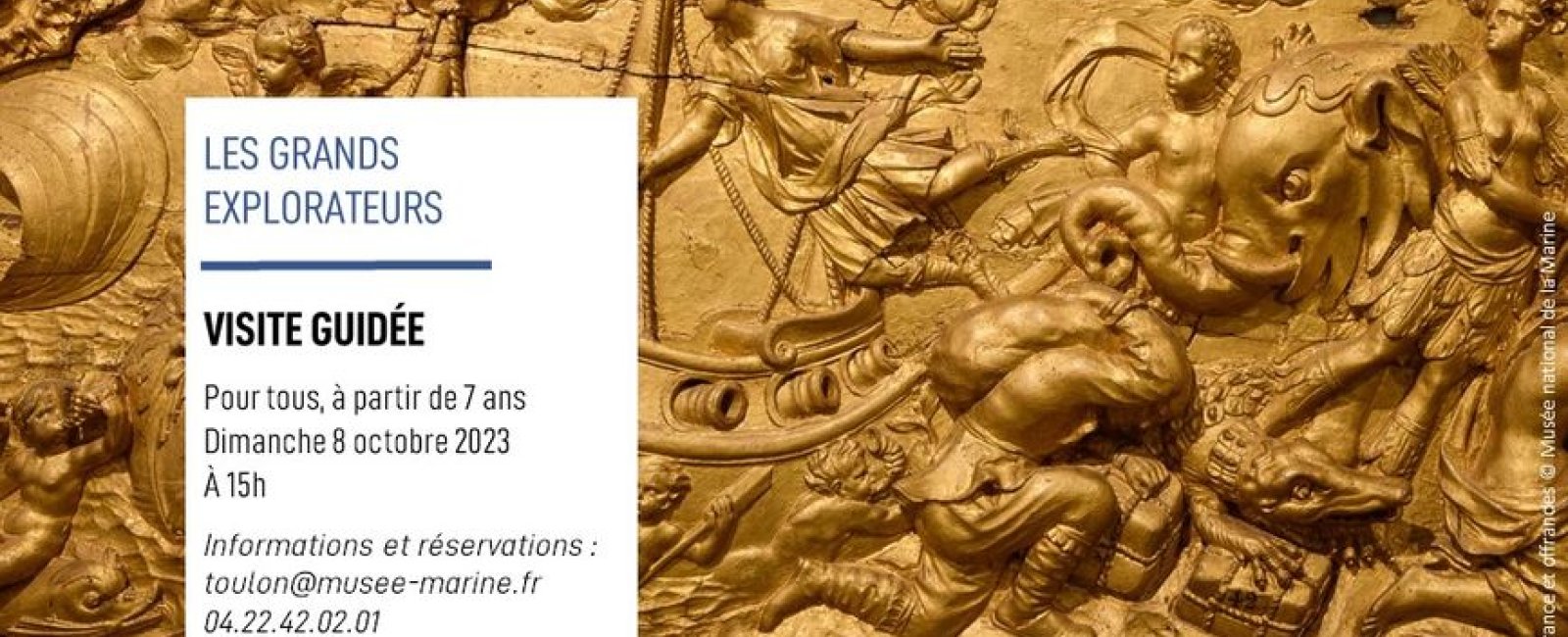 Visite guidée Les grands explorateurs_octobre 2023