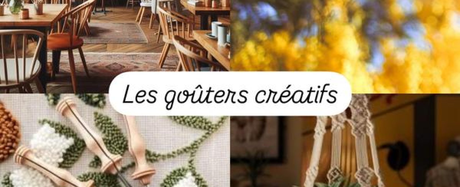 Goûter créatif : punch needle_Collobrières