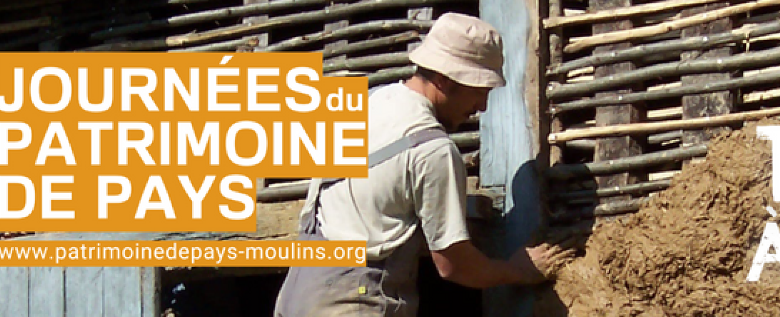 Bandeau Journées du Patrimoine de Pays et des Moulins 2025