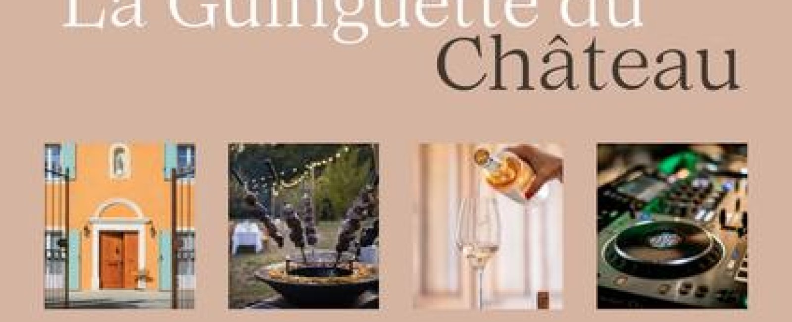 La Guinguette du Château au Château Pas du Cerf