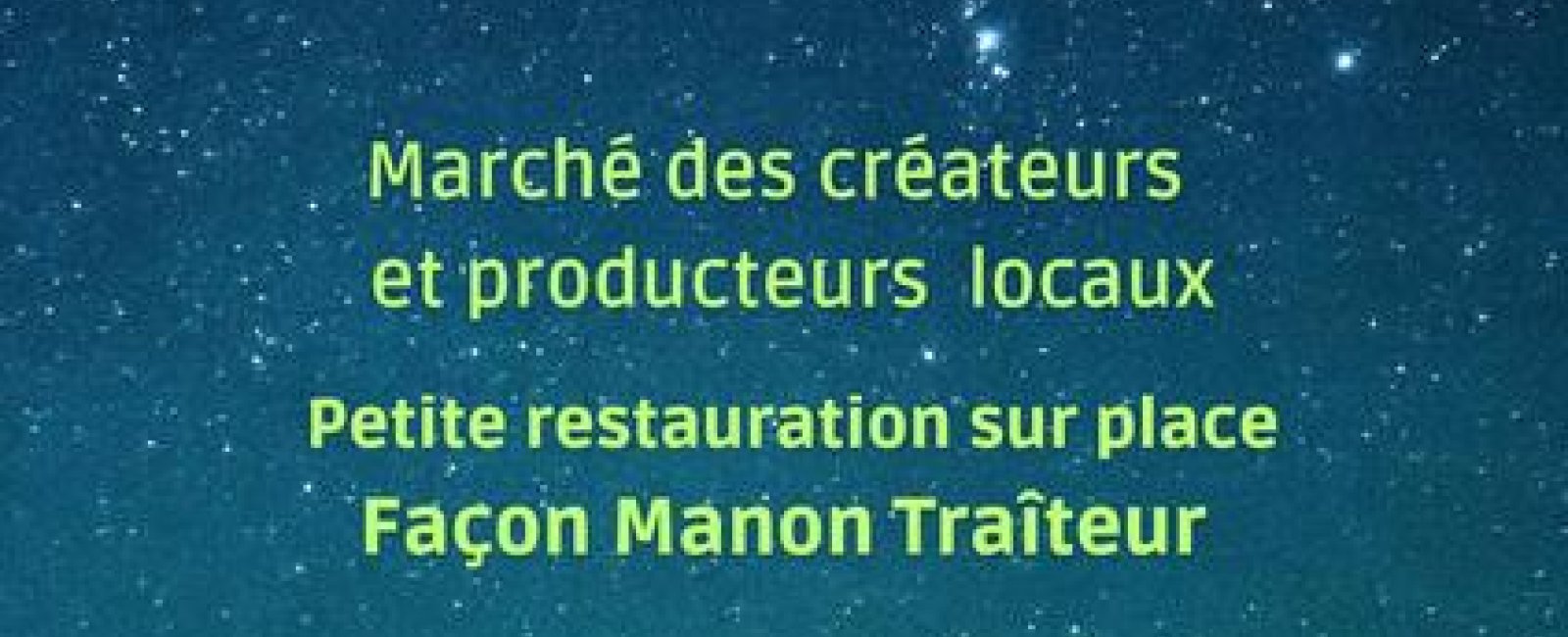 Marché artisanal en nocturne au Bastidou à Cuers