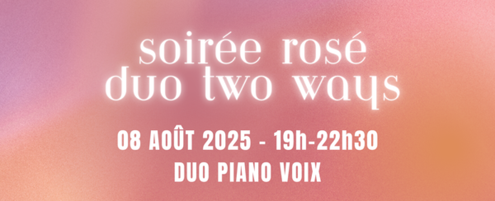Concert Piano Voix au Château Maravenne