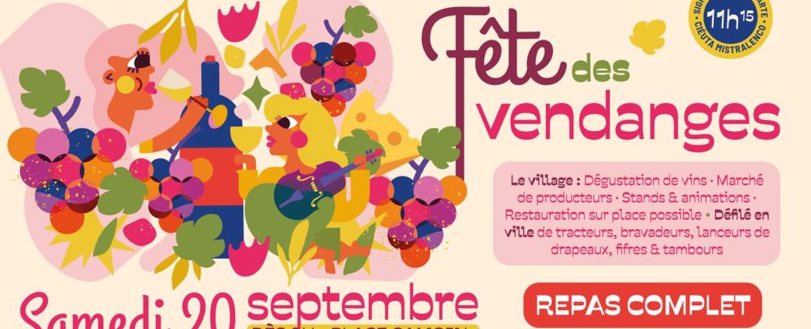 Les fêtes des vendanges à La Londe
