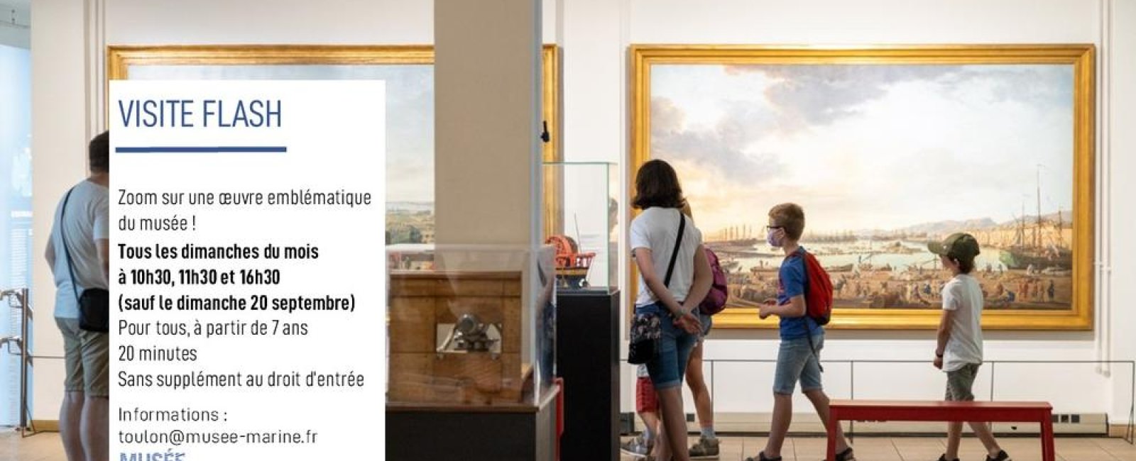 Visite flash © Musée national de la Marine-Romain OSI
