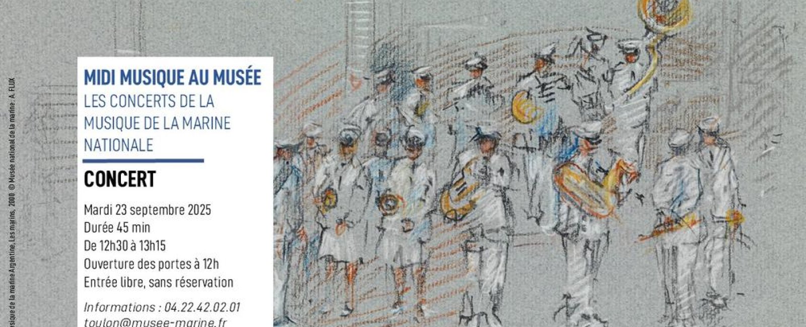 Musique de la Marine Septembre© Musée national de la Marine