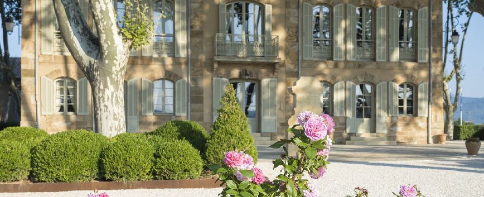 Visite du Château La Gordonne et des jardins à Pierrefeu du Var