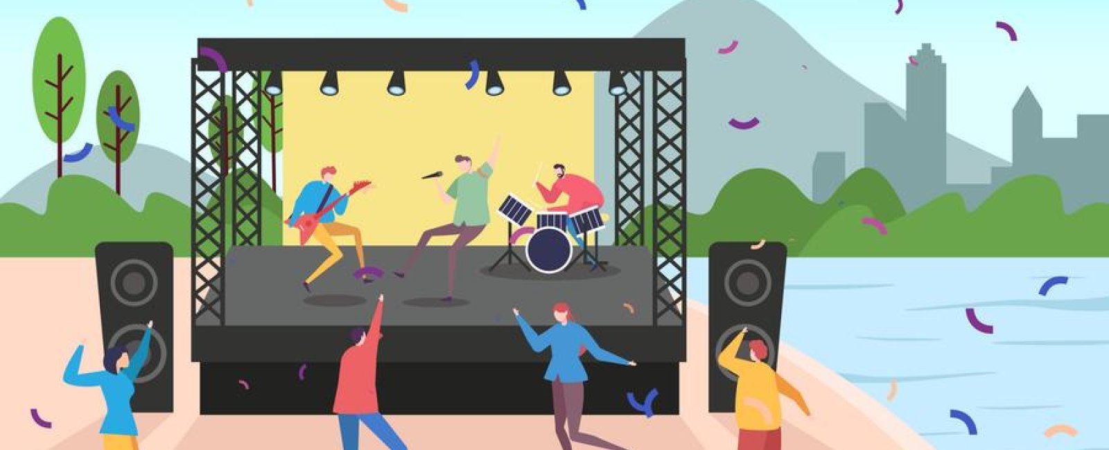 Soirée musicale en plein air_Collobrières