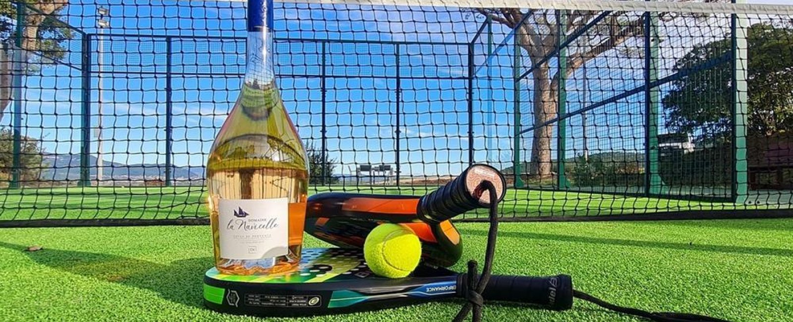 Padel tennis au Domaine de la Navicelle