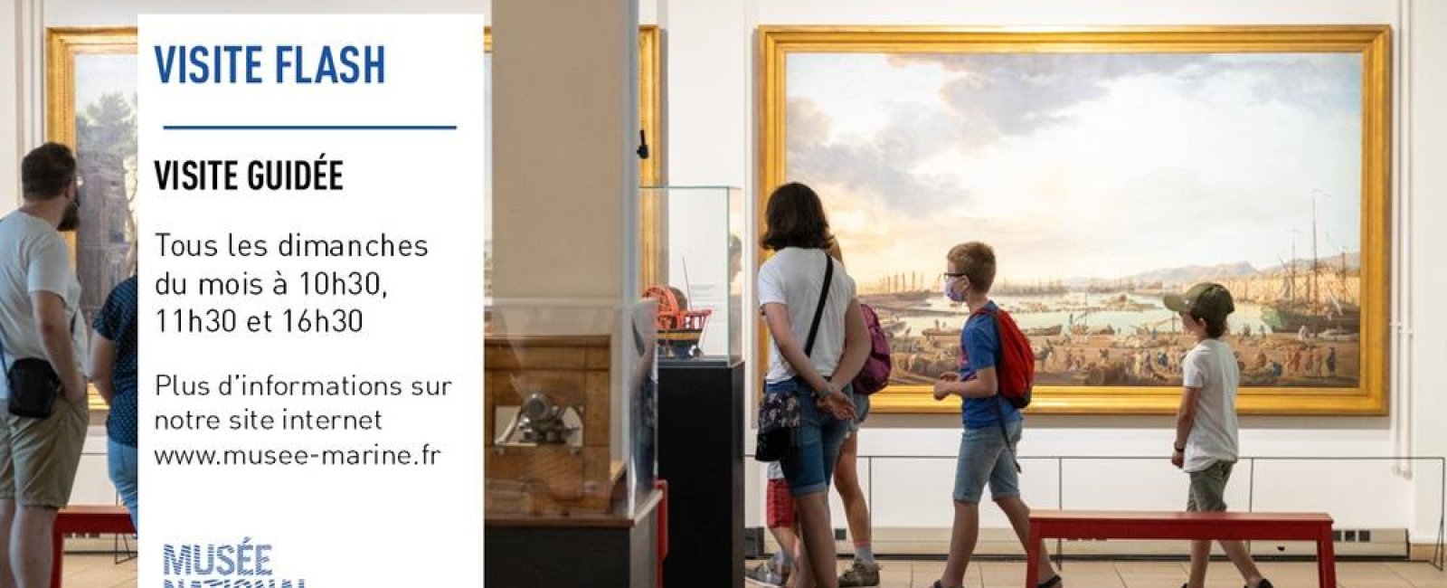 Visite Flash © Musée national de la Marine