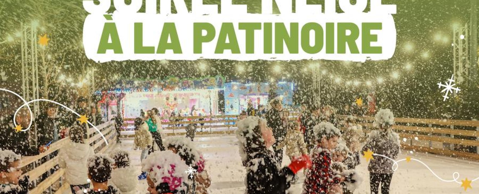 Snow party with DJ at the ice rink_La Londe-les-Maures