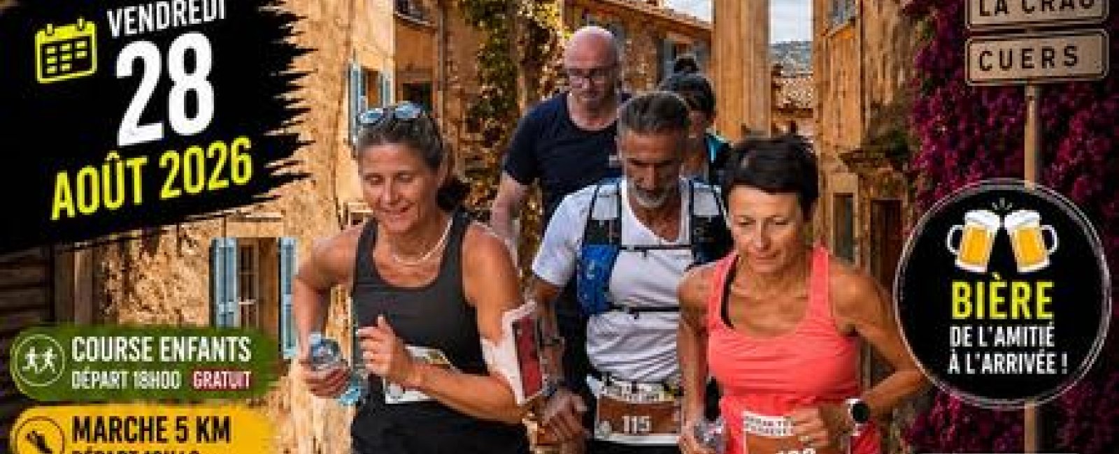 Les courses pédéstres en Méditerranée porte des Maures