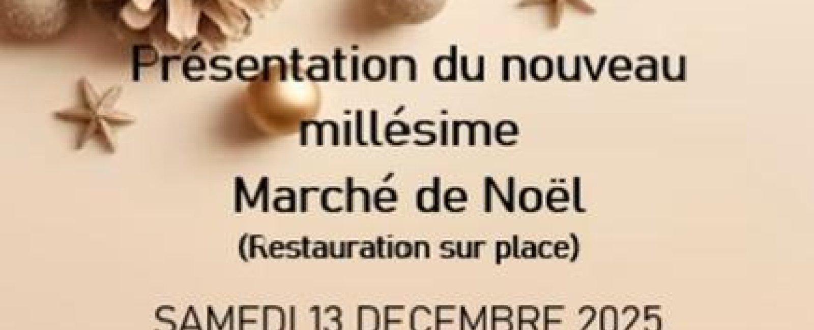 Marché de Noël au Château Farambert à Pierrefeu du Var