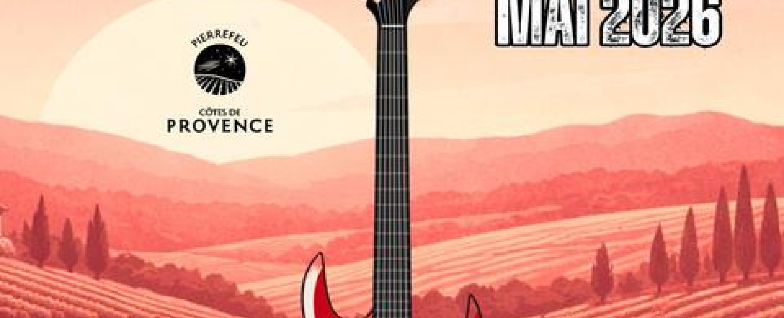 Festival Rock'n Wine avec les Vignerons des Côtes de Provence Pierrefeu au Domaine de la Portanière à Collobrières