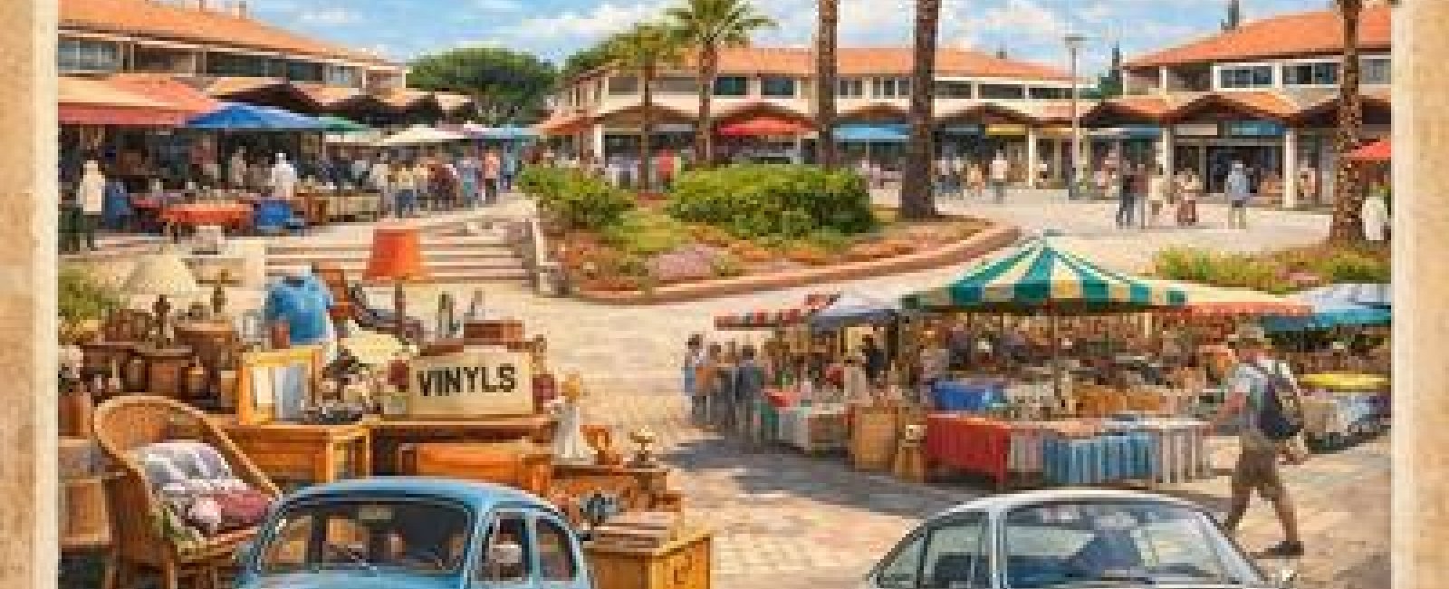 Les vide-greniers en Méditerranée Porte des Maures