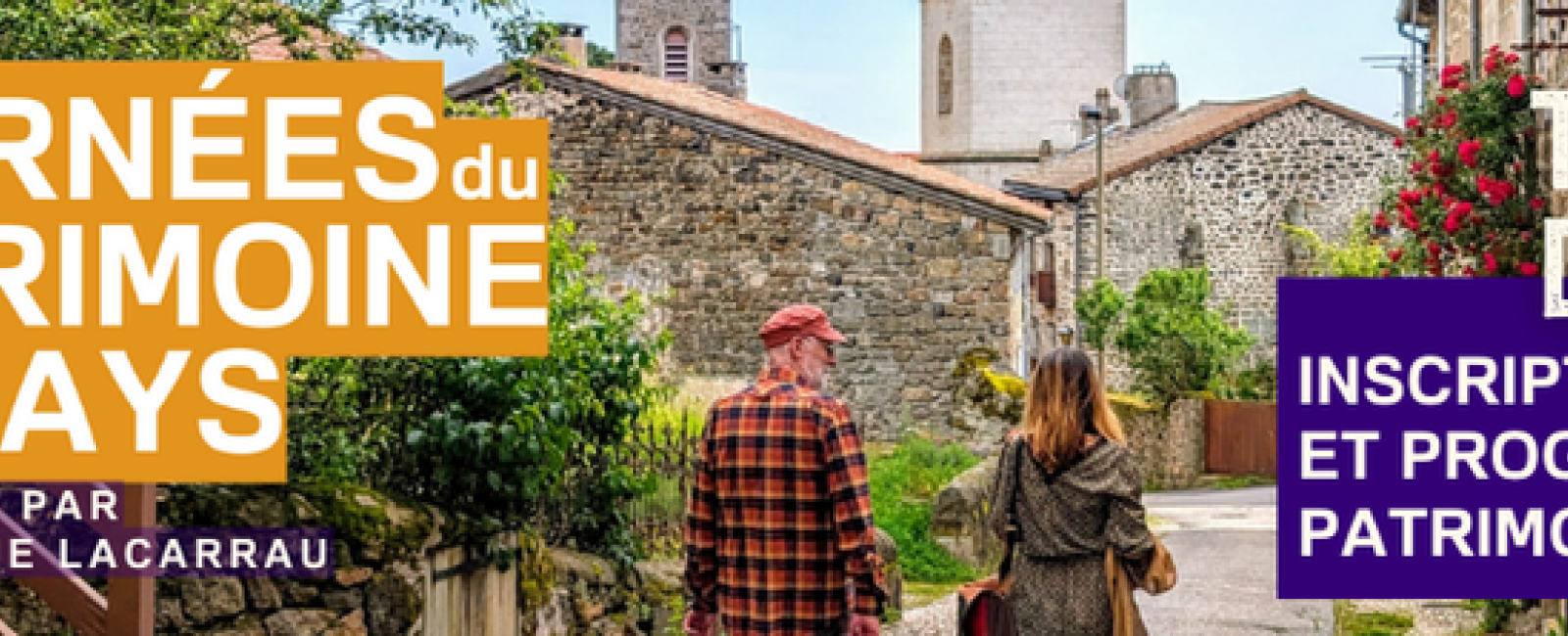 Bandeau Journées du Patrimoine de Pays et des Moulins 2025