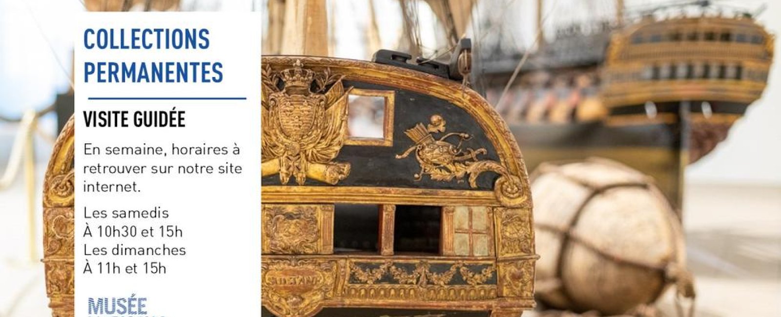Visite guidée des collections permanentes du Musée de la Marine Été 2026_Toulon