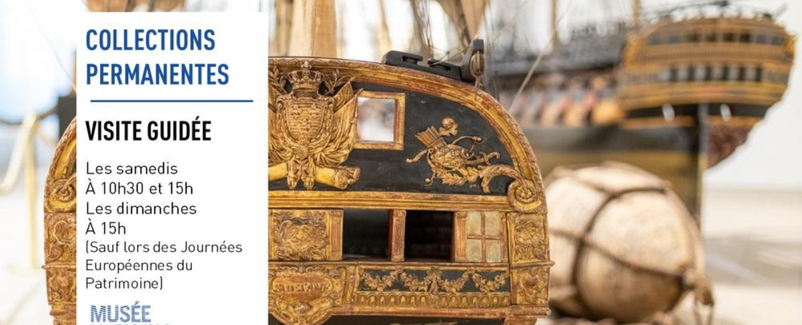 Visite guidée des collections ©Musée national de la Marine-Romain OSI (2)