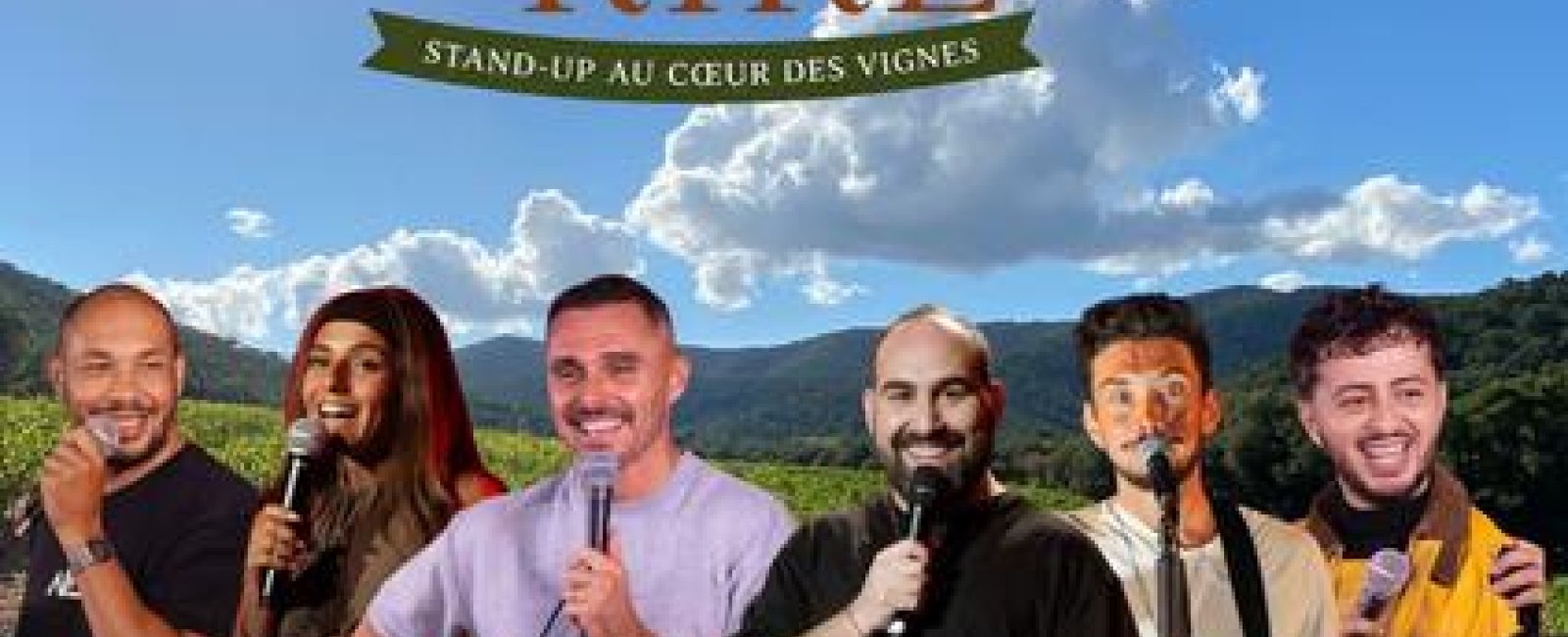 Les vignobles du rire au Domaine de la Portanière