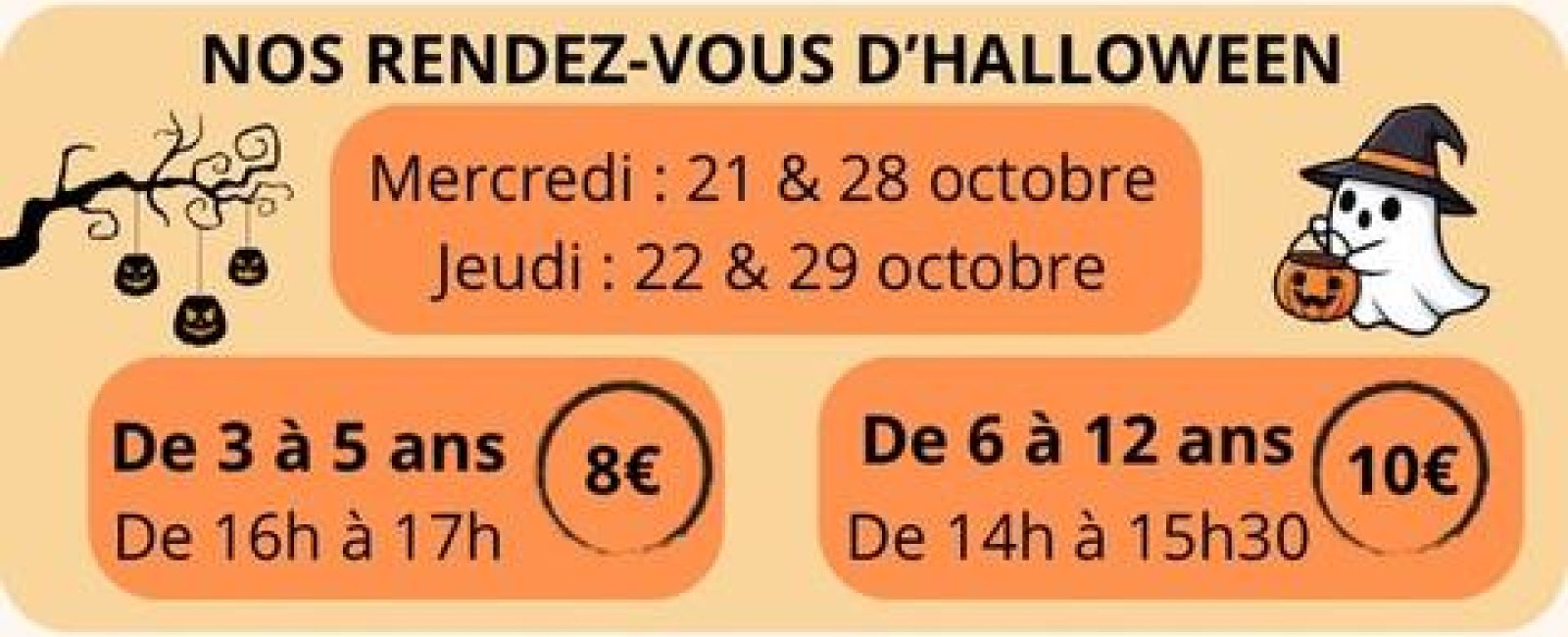 Les animations pour Halloween en Méditerranée Porte des Maures