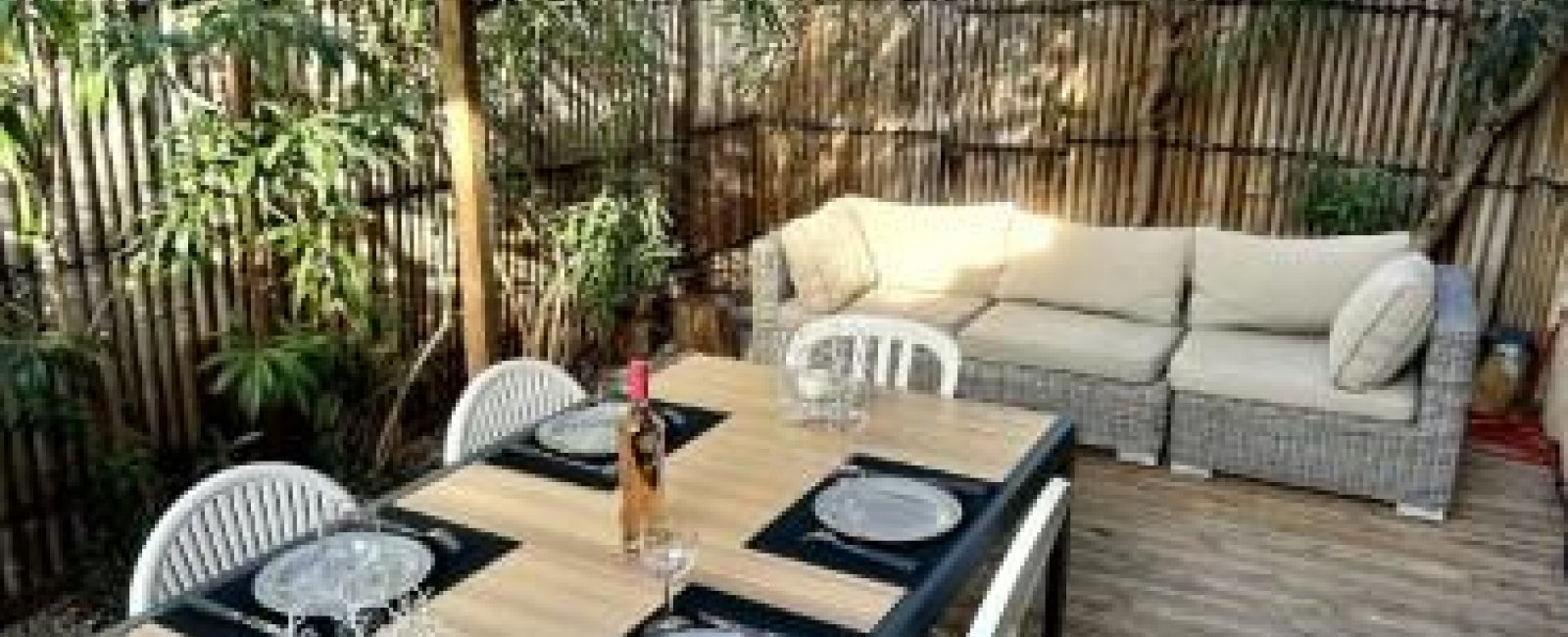 terrasse maison des vacances