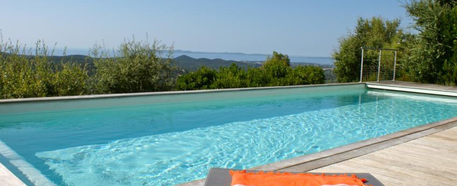 Vue piscine