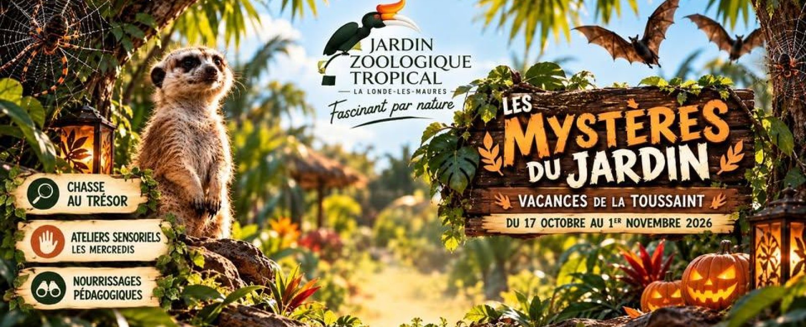 Animations au Zoologique Tropical à La Londe-les-Maures Animations au Zoologique Tropical à La Londe-les-Maures