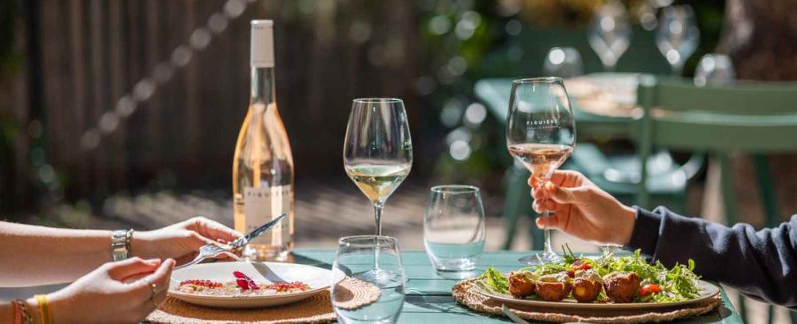 Restaurant l'Assiette au cœur des vignes à Figuière à La Londe les Maures
