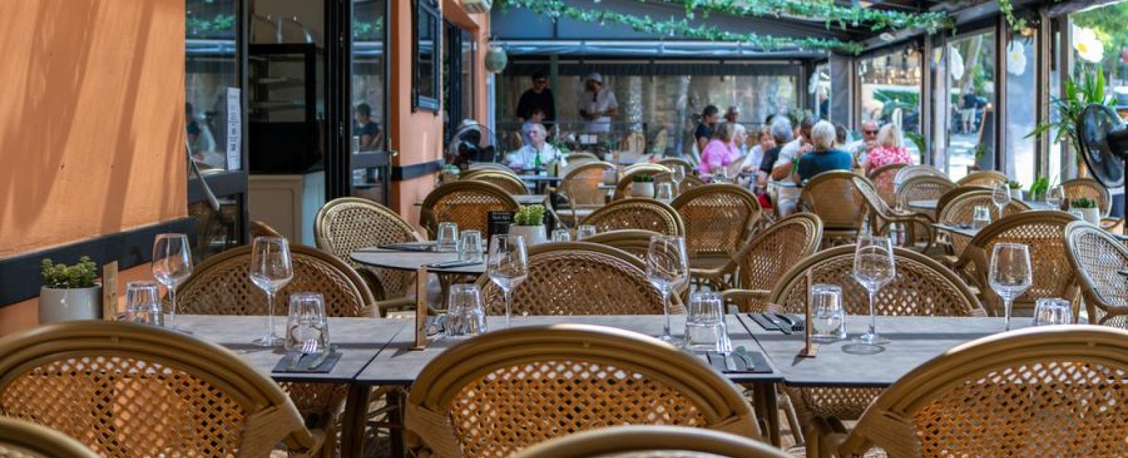 Terrasse couverte
