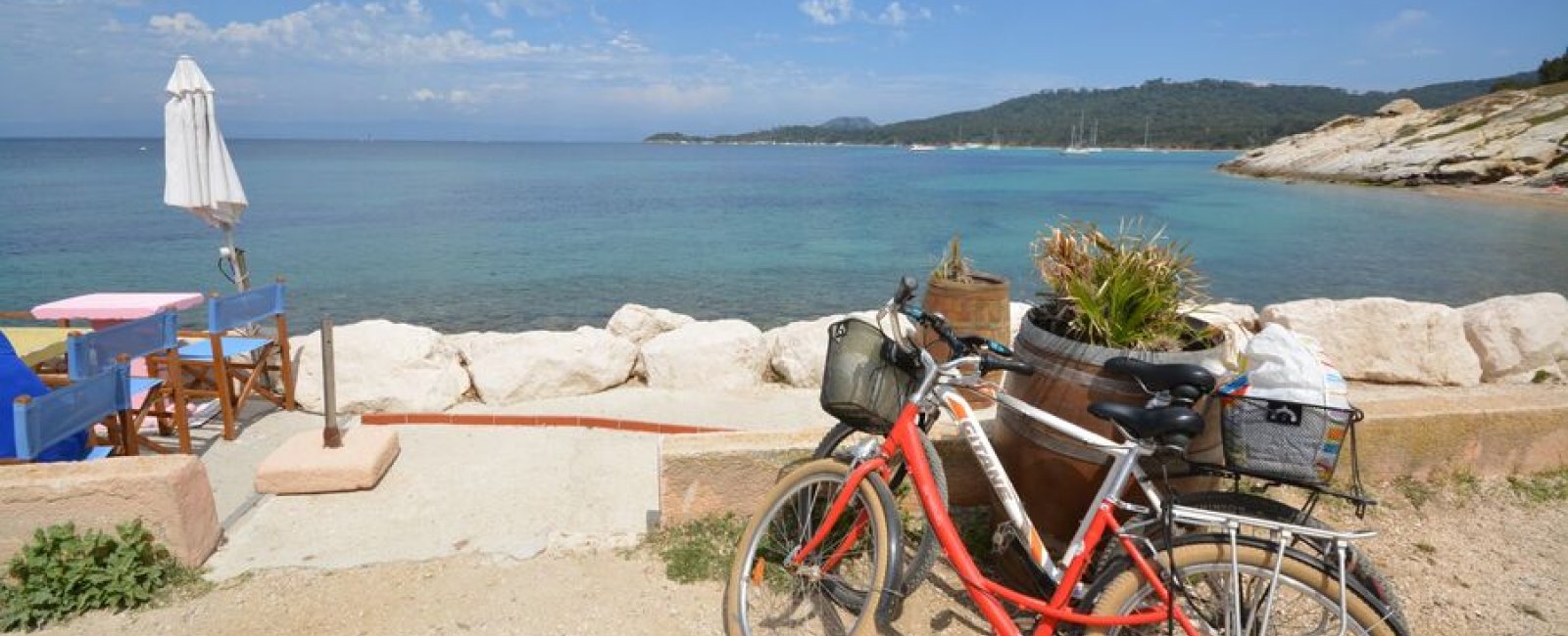 Destination Porquerolles Package bateau vélo resto
