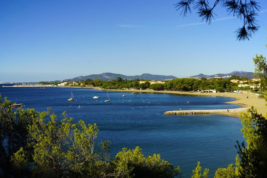 Plage de l'Argentière à La LondelesMaures mpmtourisme