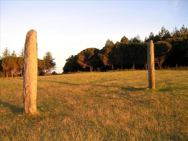 Menhirs de la ferme Lambert à Collobrières mpmtourisme Menhirs de la ferme Lambert à Collobrières mpmtourisme