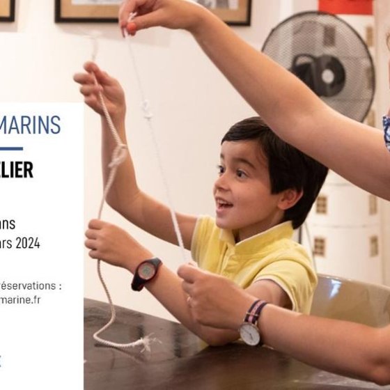 Visite-atelier noeuds marins ©Musée national de la marine-Romain Osi