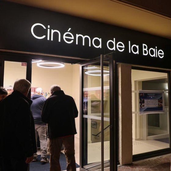 Screening at the cinéma de la Baie_La Londe-les-Maures Screening at the cinéma de la Baie_La Londe-les-Maures