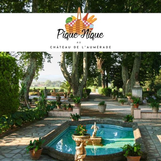Pique-nique au Château de l'Aumérade à Pierrefeu-du-Var