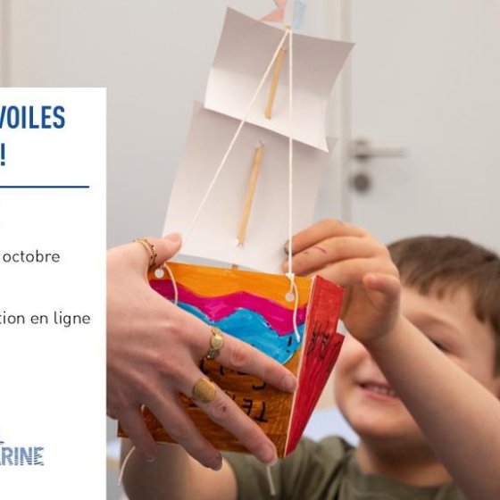 Visite atelier « Toutes voiles dehors ! » ©Musée national de la Marine-KRIEF