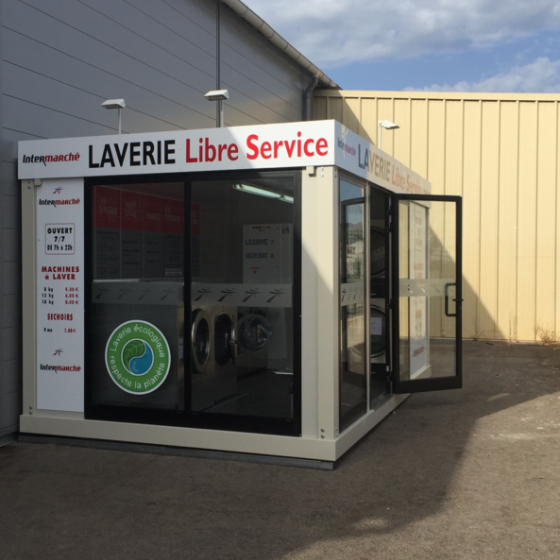 Extérieur laverie