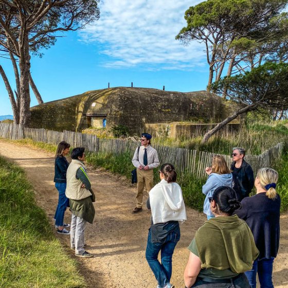 Visite guidée avec Cyril Barthelemy, guide conférencier à La Londe les Maures