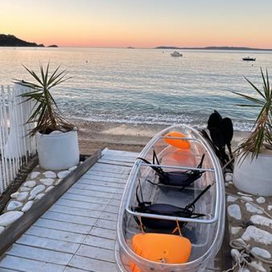Clear Kayak