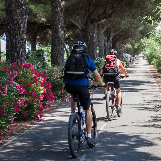 piste cyclable - V65 - Fréjus