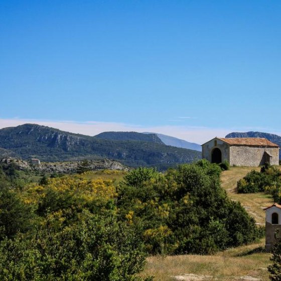 Vue sur la chapelle