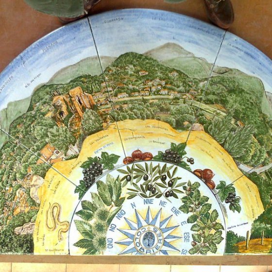 Les tables d'orientation en Méditerranée porte des Maures