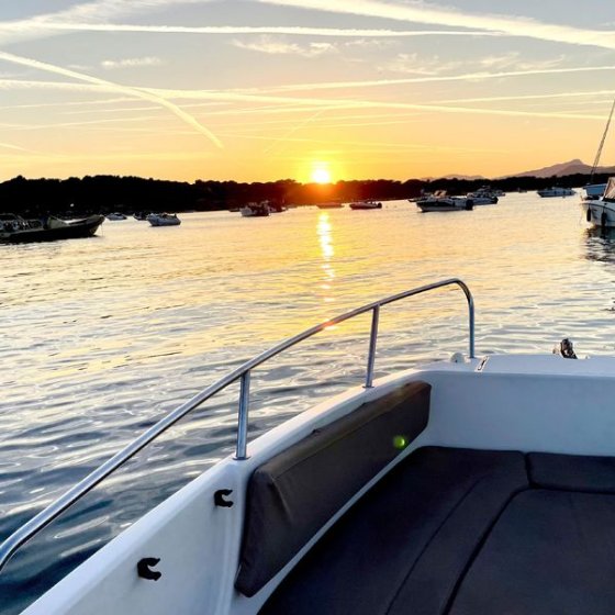 Sortie coucher de soleil