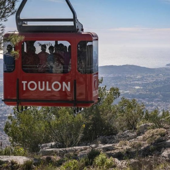 Téléphérique du mont Faron_Toulon